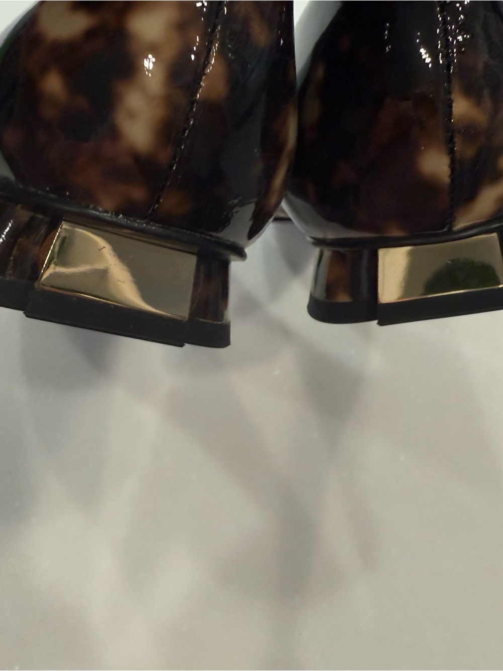 Kate Spade Fallyn Women’s Tortoise Shell Patent Leather Flats Sz 9 NIB - Picture 7 of 13